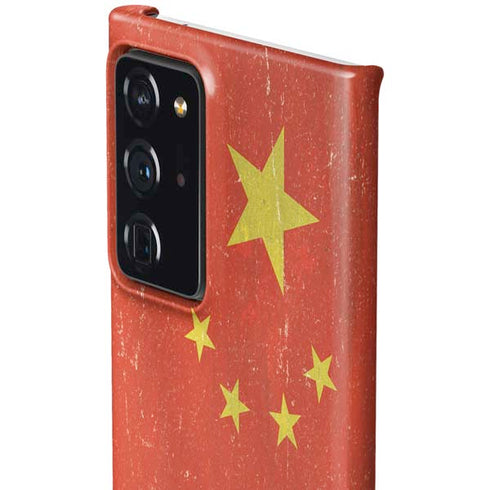 Chinese Flag Distressed Galaxy Note20 Ultra 5G Lite Case